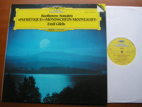 BEETHOVEN: PIANO SONATAS Nos. 8 'Pathetique' / 13 / 14 'Moonlight'     EMIL GILELS     2532 008