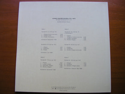 BEETHOVEN: PIANO SONATAS Nos. 5 / 6 / 7 / 8 / 9 / 10       GOULD     78 275