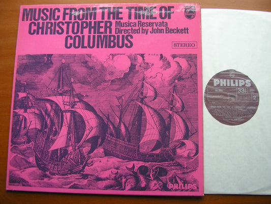 MUSIC FROM THE TIME OF CHRISTOPHER COLUMBUS     MUSICA RESERVATA / BECKETT   SAL 3697