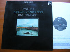 BENEDETTO MARCELLO: FOUR FLUTE SONATAS Op. 2    RENE CLEMENCIC    B974