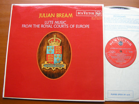 LUTE MUSIC FROM THE ROYAL COURTS OF EUROPE    JULIAN BREAM     SB 6698