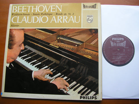 BEETHOVEN: PIANO SONATAS Nos. 8 'Pathetique' / 21 'Waldstein'      ARRAU     835 212 AY