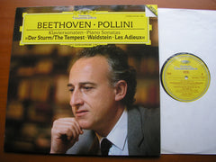 BEETHOVEN: PIANO SONATAS Nos. 17 'Tempest' / 21 'Waldstein' / 25 / 26 'Les Adieux'      POLLINI     427 642