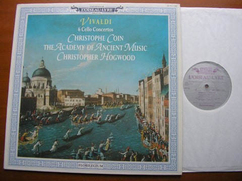 VIVALDI: 6 CELLO CONCERTOS    COIN / THE ACADEMY OF ANCIENT MUSIC / HOGWOOD    421 732