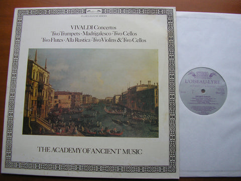 VIVALDI: SIX CONCERTOS     SOLOISTS / THE ACADEMY OF ANCIENT MUSIC / HOGWOOD   DSLO 544