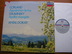 COPLAND: APPALACHIAN SPRING / STRAVINSKY: APOLLON MUSAGETE      DORATI / DETROIT SYMPHONY    414 457