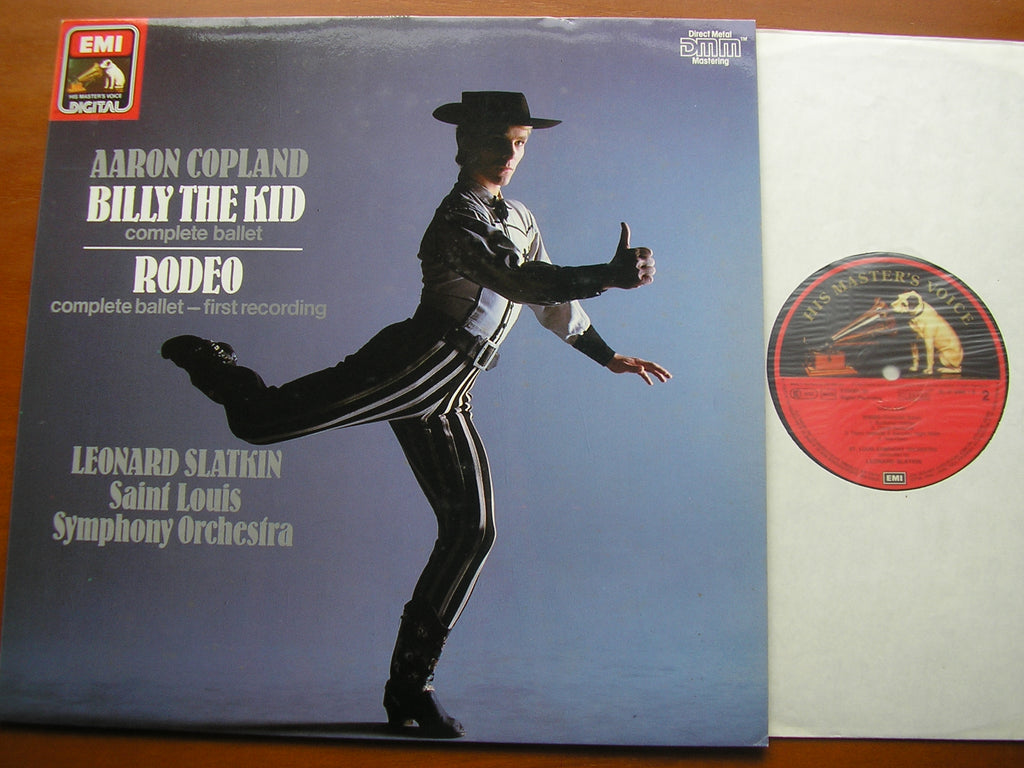 COPLAND: BILLY THE KID / RODEO SLATKIN / SAINT LOUIS SYMPHONY 27 0398 ...