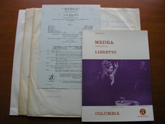 CHERUBINI: MEDEA     CALLAS / SCOTTO / PICCHI / LA SCALA / SERAFIN     SAX 2290 - 2