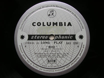 SAX 2290 - 2  CHERUBINI: MEDEA     CALLAS / SCOTTO / PICCHI / LA SCALA / SERAFIN