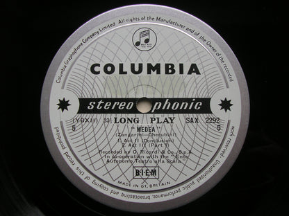 SAX 2290 - 2  CHERUBINI: MEDEA     CALLAS / SCOTTO / PICCHI / LA SCALA / SERAFIN
