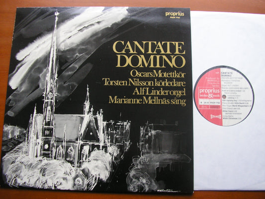 CANTATE DOMINO      OSCARS MOTETTKOR     PROP 7762