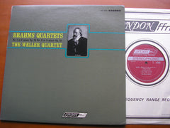 BRAHMS: STRING QUARTETS Nos. 1 & 2 Op. 51      THE WELLER QUARTET    CS 6432