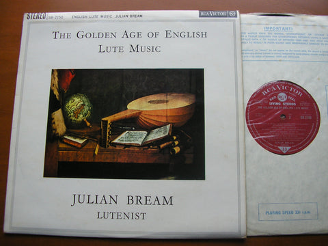 THE GOLDEN AGE OF ENGLISH LUTE MUSIC     JULIAN BREAM     SB 2150