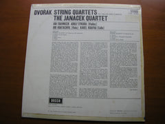 DVORAK: STRING QUARTETS in F Op. 96 'American' / in D Op. 34        THE JANACEK QUARTET      SXL 6103