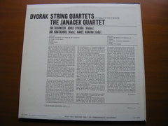 DVORAK: STRING QUARTETS in F Op. 96 'American' / in D Op. 34       THE JANACEK QUARTET      CS 6394