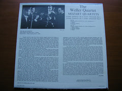 MOZART: STRING QUARTETS  K575 in D  &  K590 in F       THE WELLER QUARTET        CS 6502