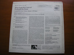 MUSIC FROM THE COURT OF FREDERICK THE GREAT: GRAUN / QUANTZ / CPE BACH    LORENGAR / BERLIN PHILHARMONIC / BENDA    HQS 1173