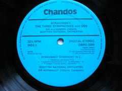 STRAVINSKY: THE THREE SYMPHONIES / ODE       GIBSON / SCOTTISH NATIONAL ORCHESTRA     DBRD 2004