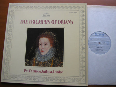 THE TRIUMPHS OF ORIANA       PRO ANTIQUA LONDON / PARTRIDGE    2533 347