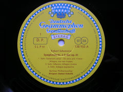 SCHUMANN: THE SYMPHONIES / OVERTURES: Manfred / Genoveva       KUBELIK / BERLIN PHILHARMONIC    3 LP