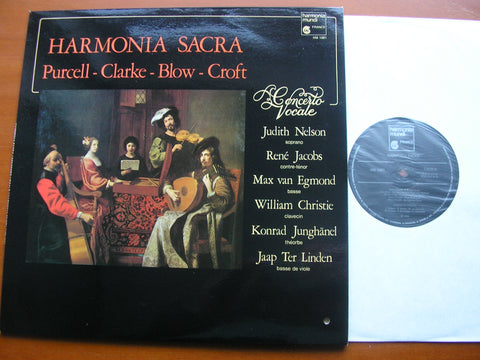 HARMONIA SACRA 1688: PURCELL / CROFT / BLOW / HUMPHREY / CLARKE     NELSON / JACOBS / CONCERTO VOCALE    HM 1081