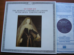 MI VERRY JOY: ENGLISH SONGS OF THE 15th CENTURY     THE MEDIEVAL ENSEMBLE OF LONDON     DSDL 714