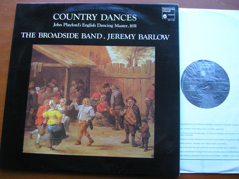COUNTRY DANCES: John Playford's English Dancing Master 1651     THE BROADSIDE BAND / JEREMY BARLOW    HM 1109