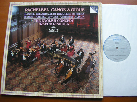 PACHELBEL / AVISON / PURCELL / HANDEL / HAYDN / ALBINONI / VIVALDI: POPULAR CONCERT     THE ENGLISH CONCERT / TREVOR PINNOCK     415 518