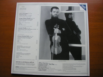 PACHELBEL: KANON & GIGUE / BACH / HANDEL / VIVALDI     MUSICA ANTIQUA COLOGNE / GOEBEL    2566 127