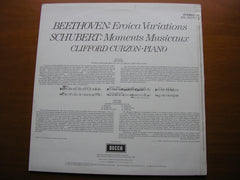 BEETHOVEN: EROICA VARIATIONS / SCHUBERT: MOMENTS MUSICAUX     CLIFFORD CURZON     SXL 6523