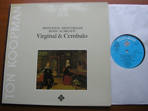 SWEELINCK / FRESCOBALDI / ROSSI / SCARLATTI: MUSIC FOR VIRGINAL / HARPSICHORD      TON KOOPMAN    6.42157