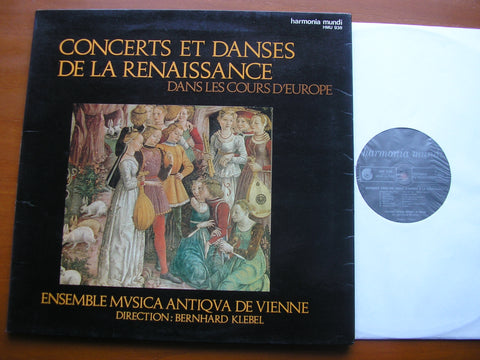 CONCERTS ET DANSES DE LA RENAISSANCE      ENSEMBLE MUSICA ANTIQUA / KLEBEL    HMU 938