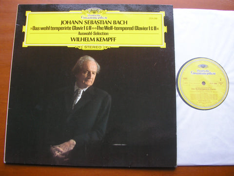 BACH: THE WELL TEMPERED CLAVIER  Selection      WILHELM KEMPFF     2531 299
