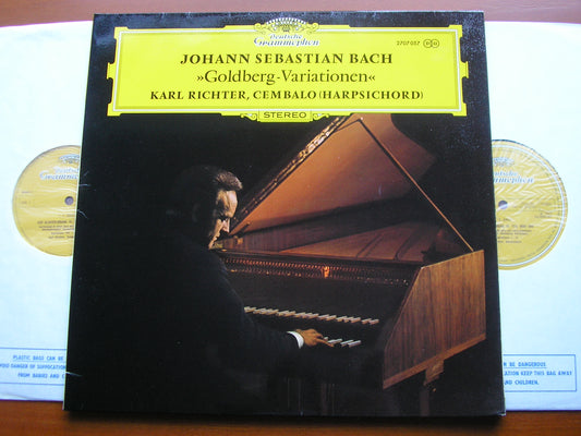 BACH: GOLDBERG VARIATIONS BWV 988        KARL RICHTER     2 LP       2707 057