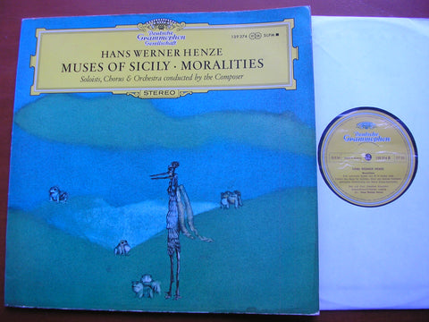 HENZE: MUSES OF SICILY / MORALITIES      SOLOISTS / DRESDEN STAATSKAPELLE / LEIPZIG GEWANDHAUS / HENZE     139 374