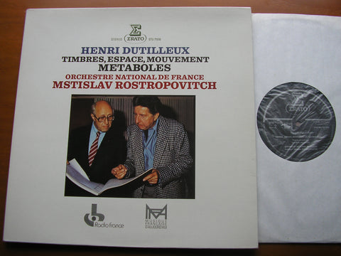 DUTILLEUX: LA NUIT ETIOLEE / METABOLES      ROSTROPOVICH / FRENCH NATIONAL ORCHESTRA    STU 71516