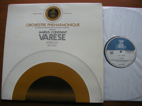 VARESE: ARCANA / AMERIQUES     CONSTANT / FRENCH RADIO ORCHESTRA     STU 70726