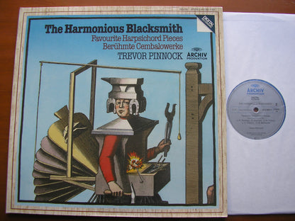 THE HARMONIOUS BLACKSMITH: FAVOURITE HARPSICHORD PIECES      TREVOR PINNOCK   413 591