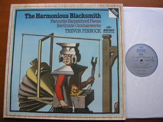 THE HARMONIOUS BLACKSMITH: FAVOURITE HARPSICHORD PIECES      TREVOR PINNOCK   413 591