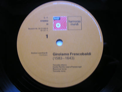 FRESCOBALDI: WORKS FOR HARPSICHORD & ORGAN     GUSTAV LEONHARDT     2021163
