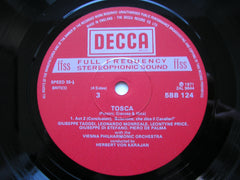 PUCCINI: TOSCA  PRICE / DI STEFANO /  TADDEI / VIENNA PHILHARMONIC ORCHESTRA / KARAJAN     5BB 123-4