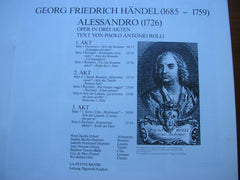 HANDEL: ALESSANDRO   JACOBS / BOULIN / POULENARD / VARCOE / LA PETITE BANDE / SIGISWALD KUIJKEN   16 9537