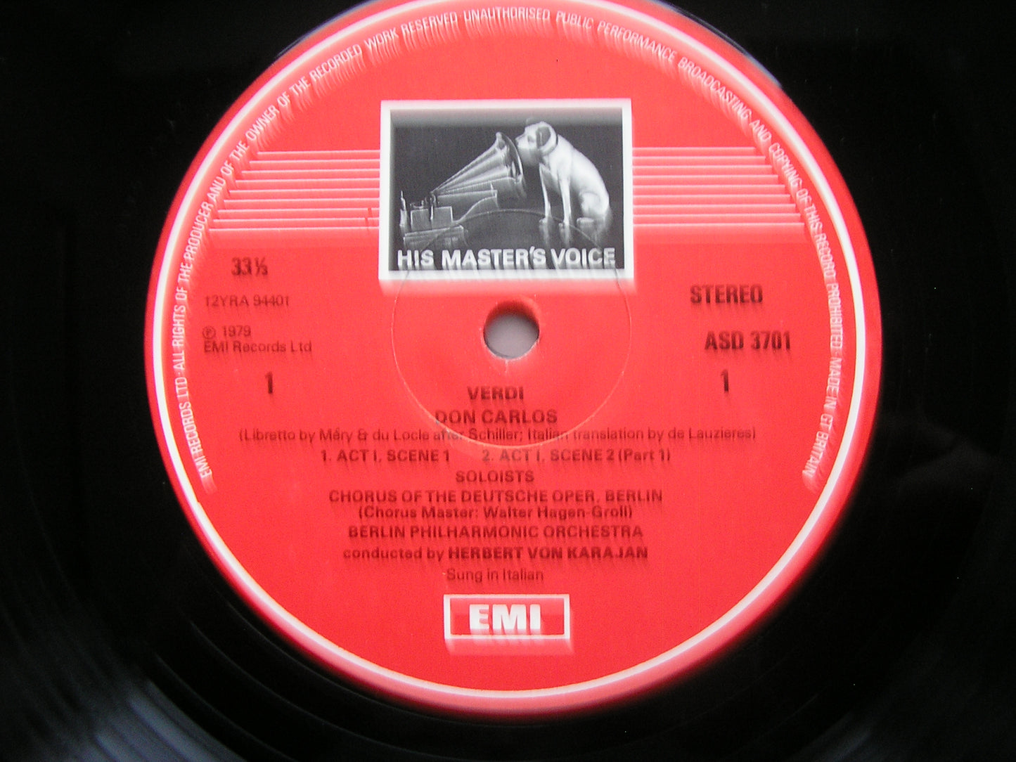 VERDI: DON CARLOS     CARRERAS / FRENI / CAPPUCCILLI / BALTSA / GHIAUROV / BERLIN PHILHARMONIC ORCHESTRA / KARAJAN     SLS 5154