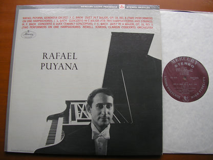 J C BACH / J S BACH / W F BACH: MUSIC FOR TWO HARPSICHORDS     PUYANA / GALVEZ     SR 90322