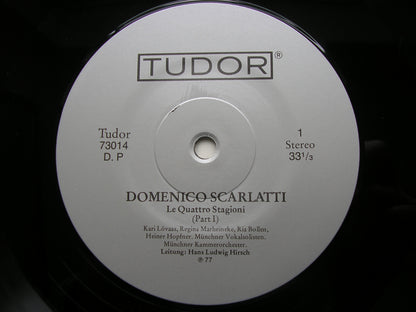 DOMENICO SCARLATTI: LE QUATTRO STAGIONE   SOLOISTS / MUNICH CHAMBER ORCHESTRA / HIRSCH     TUDOR 73014
