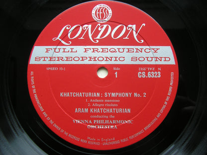 KHACHATURIAN: SYMPHONY No. 2      KHACHATURIAN / VIENNA PHILHARMONIC     CS 6323