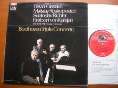 BEETHOVEN: TRIPLE CONCERTO    ROSTROPOVICH / RICHTER / OISTRAKH / BERLIN PHILHARMONIC ORCHESTRA / KARAJAN     ASD 2582