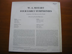 MOZART: FOUR EARLY SYMPHONIES No.13 K112 / No.14 K114 / No. 15 K124 / No. 16 K128    MARRINER / ASMIF   ZRG 594