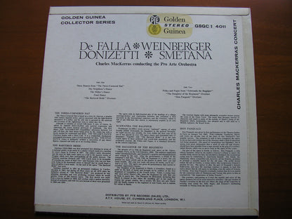FALLA / WEINBERGER / SMETANA / DONIZETTI: ORCHESTRAL WORKS     MACKERRAS / PRO ARTE ORCHESTRA      GSGC 14011