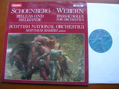 SCHOENBERG: PELLEAS & MELISANDE / WEBERN: PASSACAGLIA    BAMERT / SCOTTISH NATIONAL ORCHESTRA    ABRD 1308